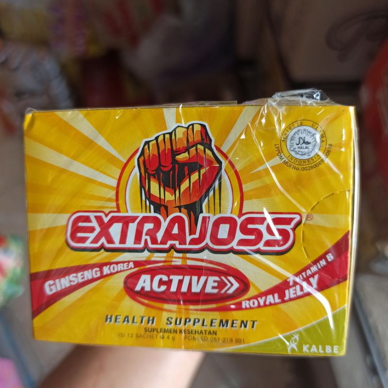 

Extra Joss EXTRAJOSS Active Ginseng Korea 4g