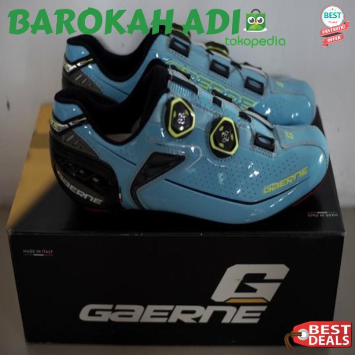 HABIS GAERNE CHRONO BLUE CARBON ROADBIKE SHOE - CHECK SIZE AVAILABILITY IN TERMURAH