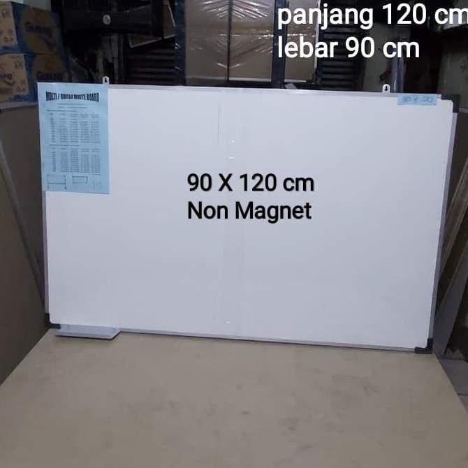 

Whiteboard 90 x120 cm papan tulis 120x90 cm