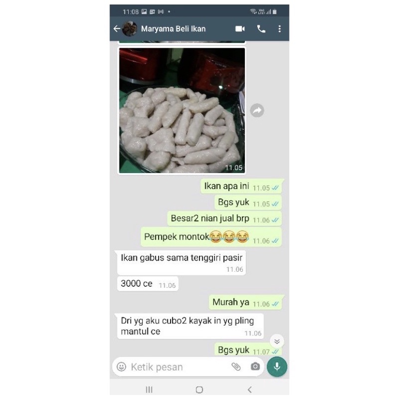 

Ay00! Gabus Giling Laut Super 1kg Kualitas Bagus