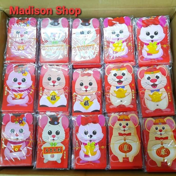 

14.84Ftgrdujh- Angpao Imlek/Aksesoris Imlek Angpao Babi Profesi Tahun Baru Imlek 2019 -Toko-Boneka.