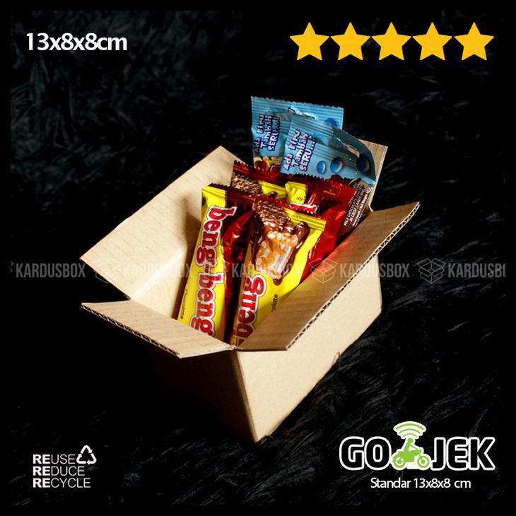 

Kardus | Box | Karton | Packaging STANDAR 13x8x8cm via GOJEK