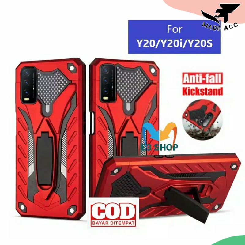 Softcase Robot Vivo Y20 / Y20i / Y20s Hard Case Phantom Transformer Soft Cover Casing Robot stending