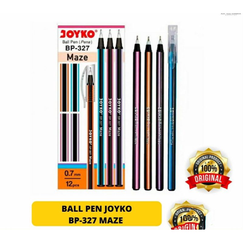 

BOLPOIN/PULPEN/BALLPOINT JOYKO BP-327 HITAM