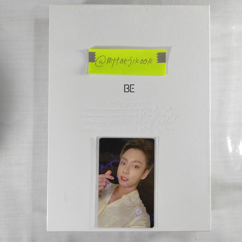 ready lucky draw be deluxe japan fc photocard random jungkook jk jeongguk rpc ld holo pc nt umj