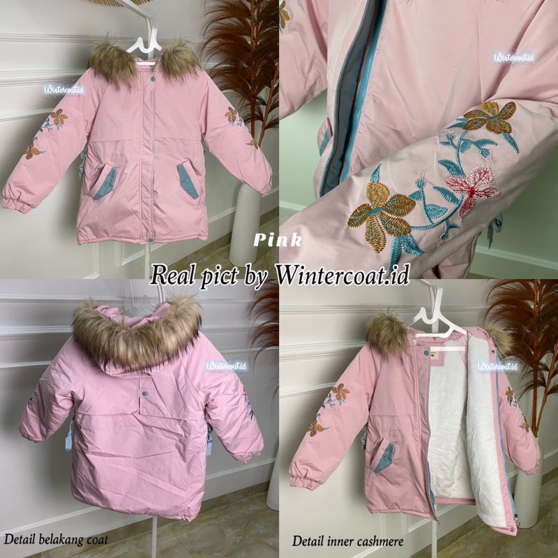 Winter coat girls kids jacket jaket musim dingin anak perempuan cewek import Felice hangat tebal