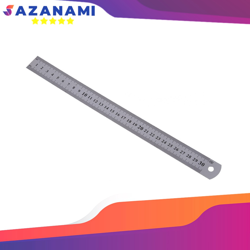 

XEHO PENGGARIS BESI 30CM STAINLESS STEEL RULER