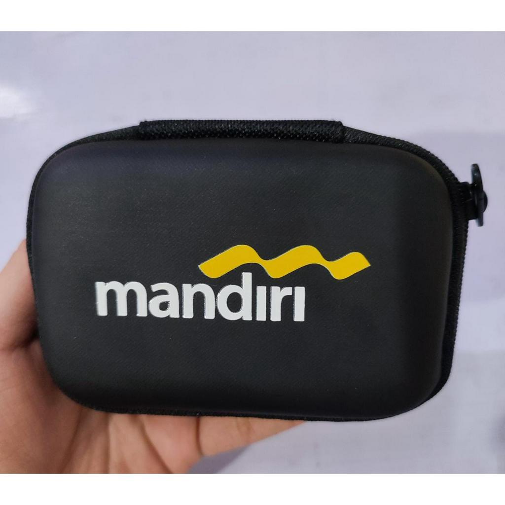 Dompet Koin Motif Logo Mandiri Dtf/Pouch Dompet Koin  Persegi Panjang Dompet Pouch Penyimpanan Heads