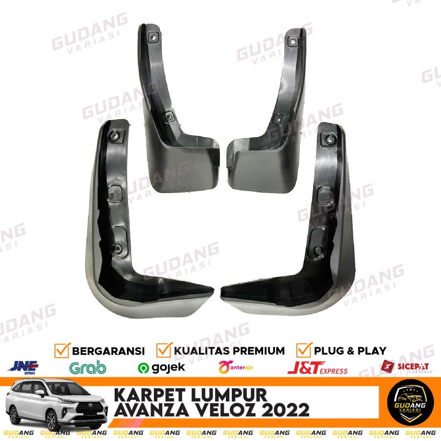mudguard Karpet Lumpur Avanza Veloz 2022