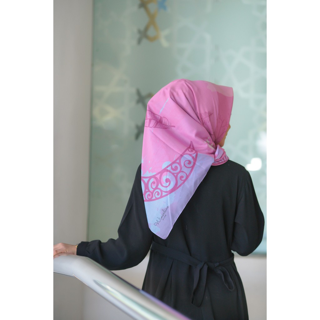 HIJAB VOAL MOTIF LASER CUT ULTRAFINE MEZZALUNA