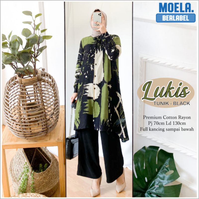 lukis tunik