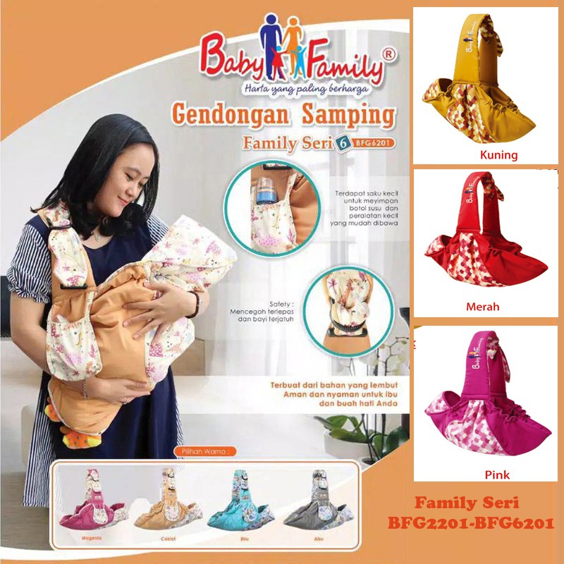 Gendongan Samping Bayi Baby Astronot,  Family Slingrider Baby Scots BFG6201 BFG2201