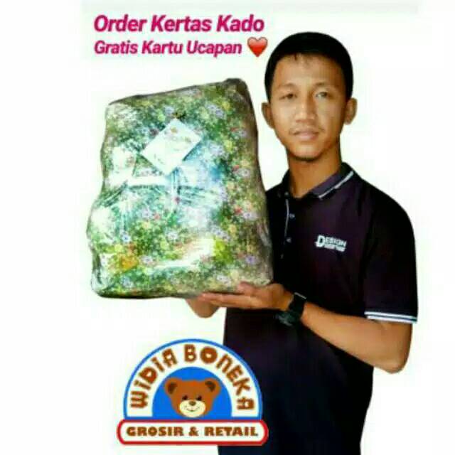 [Foto / Ukir Nama] Boneka keropi kodok jumbo 80 cm