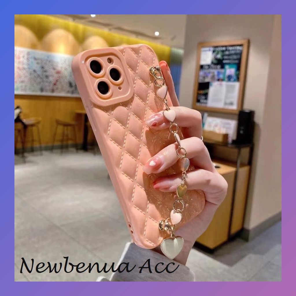 Case Softcase Ketupat Rantai chain charm for Samsung A02 M02 A02s M02s A03 A03s Corw A10s A12 A13 A2