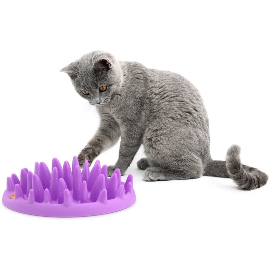 original catch Interactive Feeder Cat dog anjing kucing Bowl