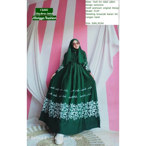 GAMIS TWILL FLOY/ALAYDRUS JOTOL/TWILL ALWIYYA FASHION ORI