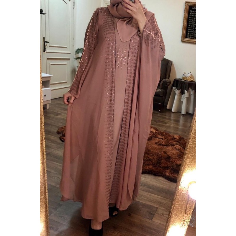 Abaya Pesta Ori Dubai