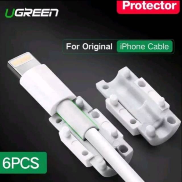 Ugreen Cable Protector Lightning for Iphone Ugreen Pelindung Kabel Iphone Original