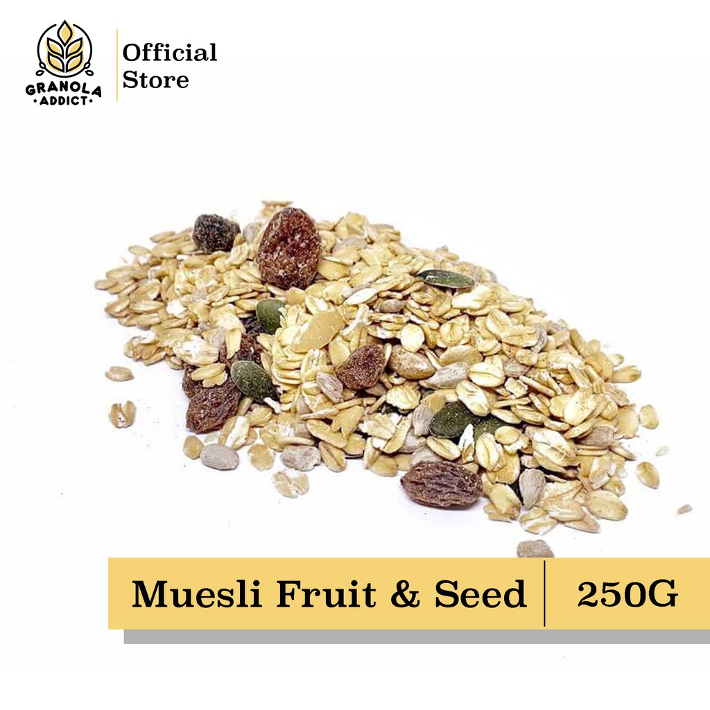 

Granola Addict - Muesli Fruit & Seed 250G