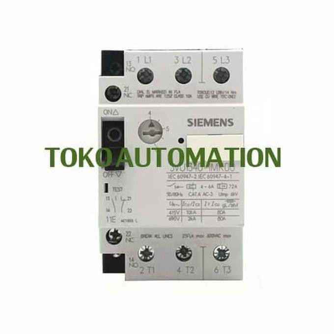 3Vu1300-1Mk00 3Vu-1300-1Mk00 3Vu 1300 1Mk00 3Vu1300 4-6A Pn08 Automi22 Segera Dapatkan