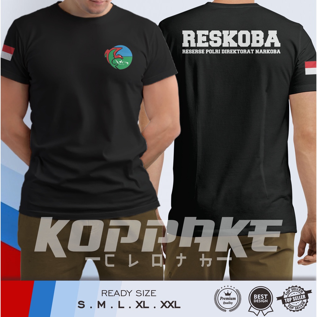 Kaos SATRES NARKOBA RESKOBA Baju Distro