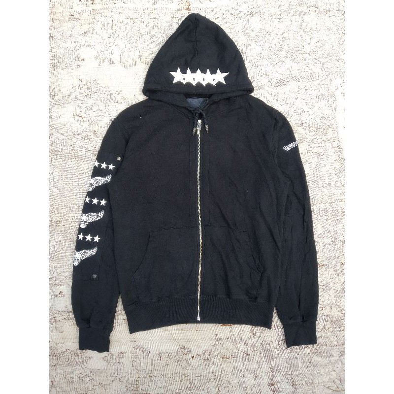 hoodie chrome hearts size XL second original