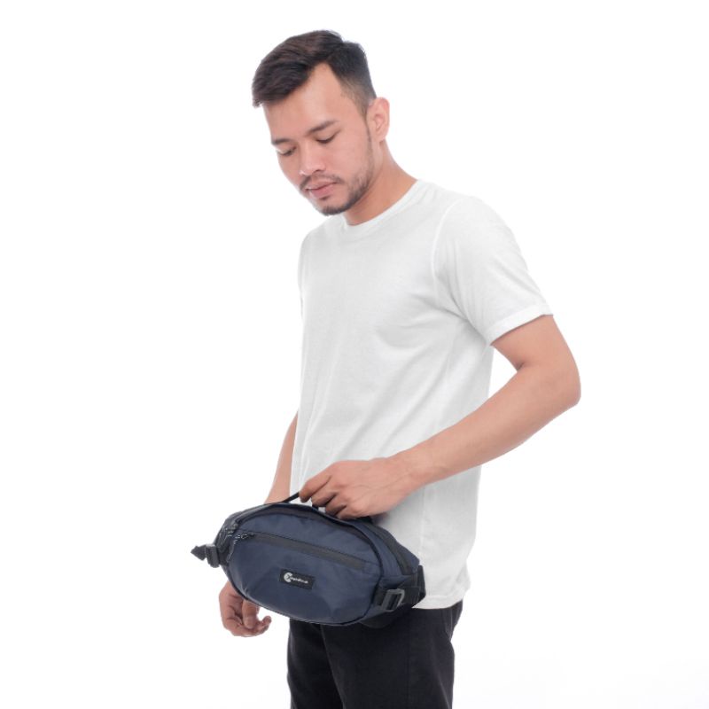 Expedite.co// Waistbag DICAPRIO - Tas pinggang bahan bimo waterproof