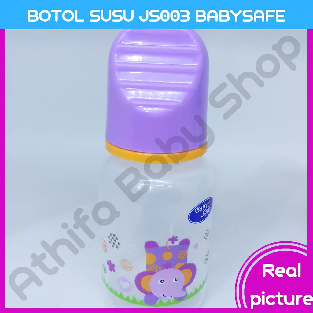 Botol Susu Bayi Dot Baby Safe 125ml Feeding Bottle JS003