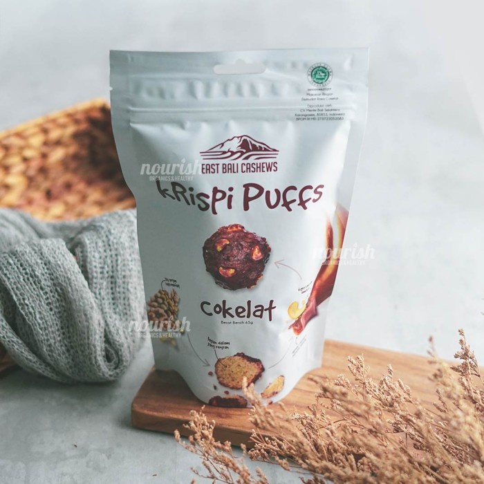 

Tr20Re East Bali Cashew, Krispi Puffs Cokelat 65Gr Ht51G