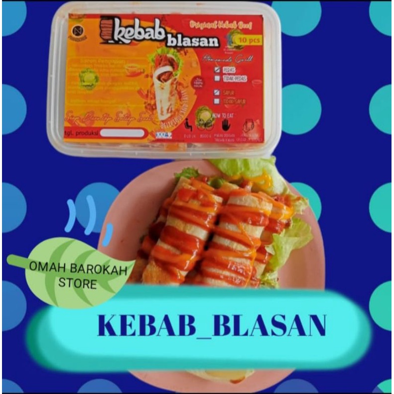 

Kebab blasan isi 10pcs Kebab enak kebab murah