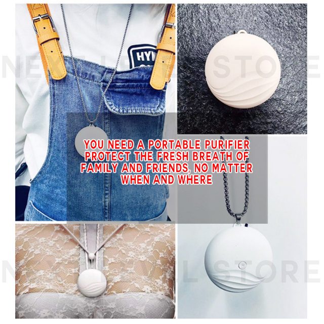 Air Purifier Portable Kalung Mini Necklace Cloud Ionized - ORIGINAL