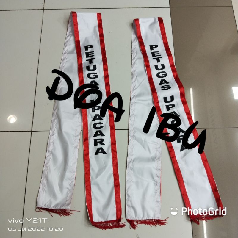 

best seller slempang petugas upacara ready stock