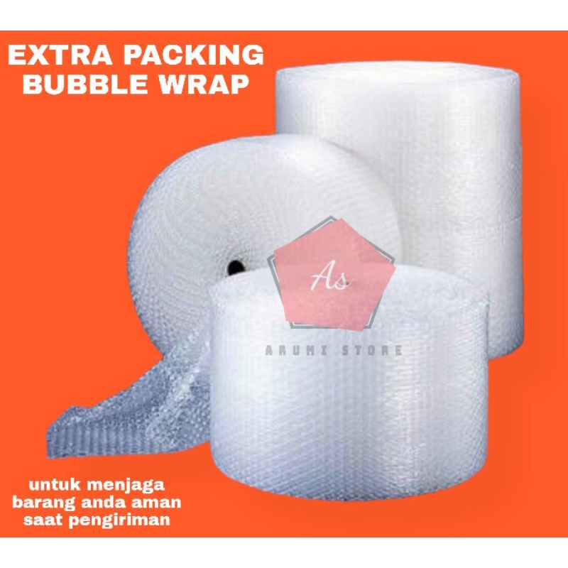 

bubble wrap kusus untuk tambahan packing saja