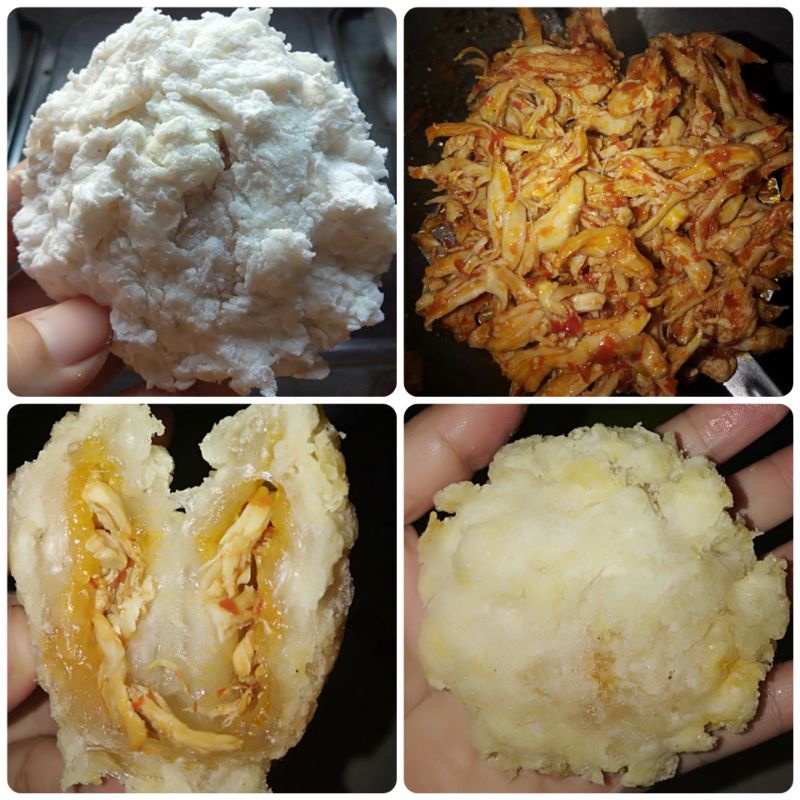 

cireng isi ayam pedas