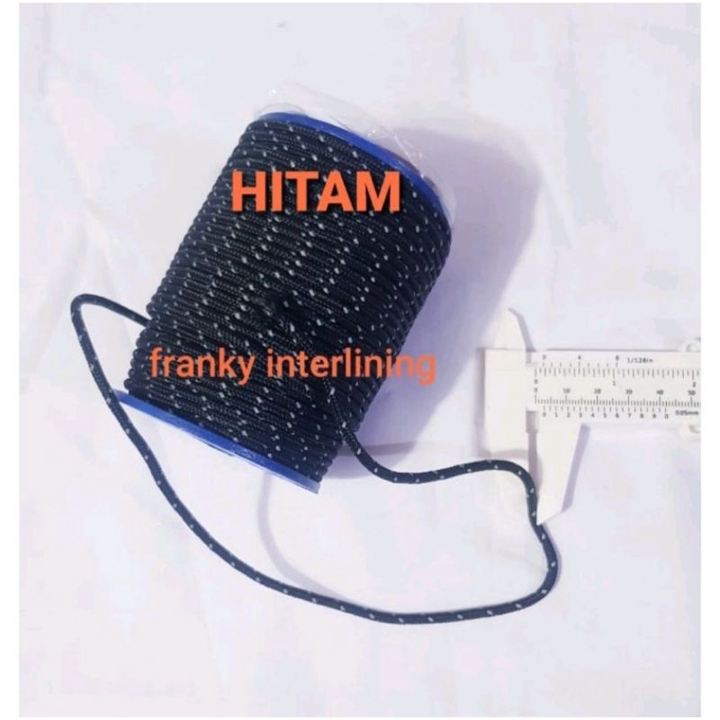 TALI PRUSIK/ GUNUNG REFLECTIVE MENYALA BERSINAR 3mm ISI 10 METER