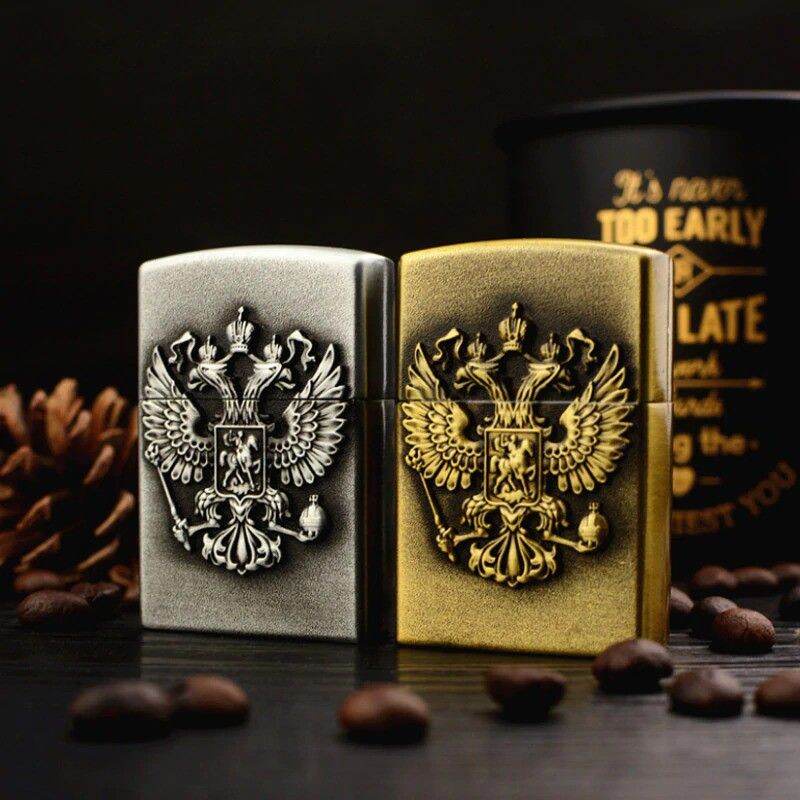 Korek Api Roda Model Zippo Motif Rusia 183-1 bo/Mancis Unik Roda Rusia