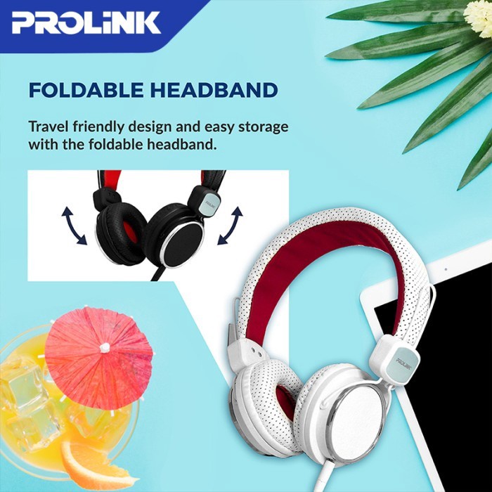 Headset PROLiNK PHC1001E Frolic Corded Stereo