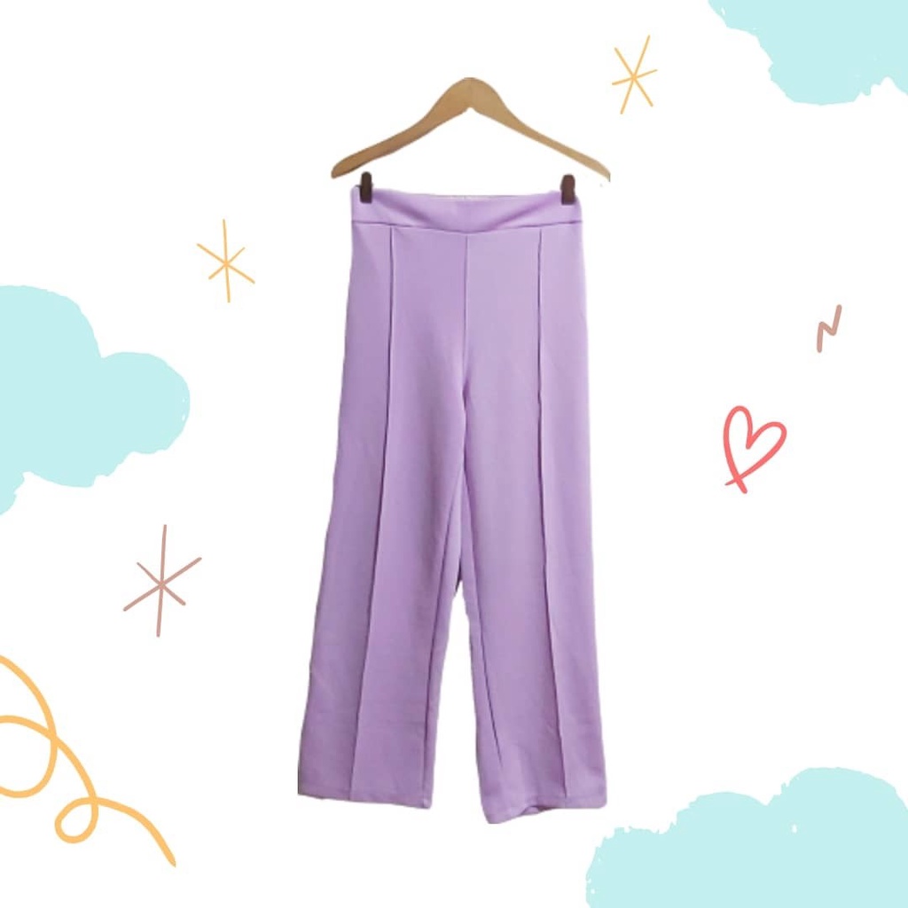 PROMO- Leon Kulot BAHAN SCUBA PREMIUM / Kulot Wanita JUMBO / Kulot Hightwaist Premium-6