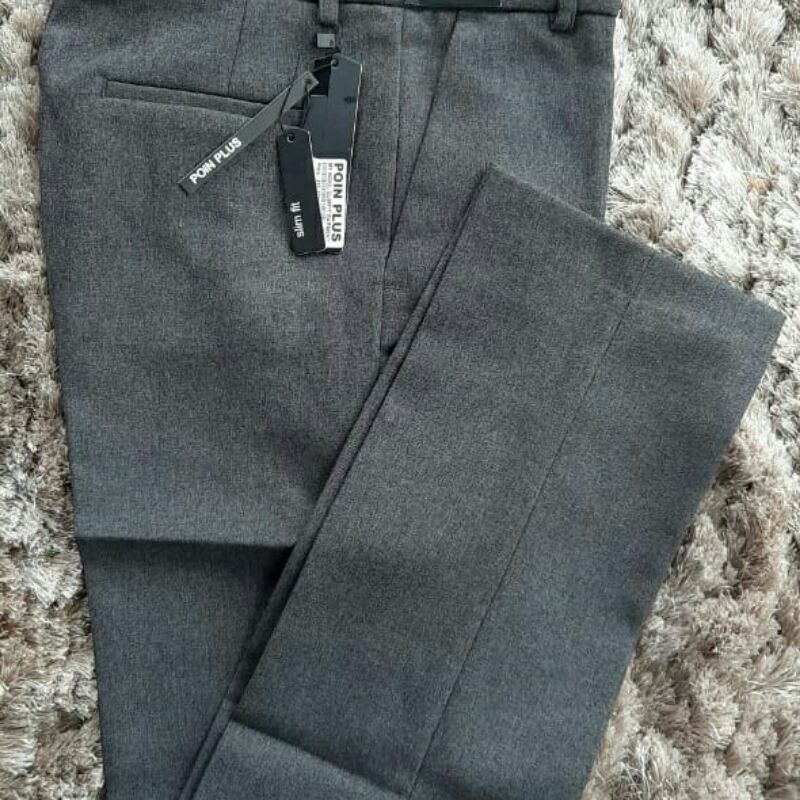 celana bahan original by.poin plus 33-38 | celana bahan slimfit semiwool original by.poin plus | celana kantor pria slimfit original poinplus | celana kerja original poinplus | celana kain slimfit pria original | celana bahan slimfit pria original