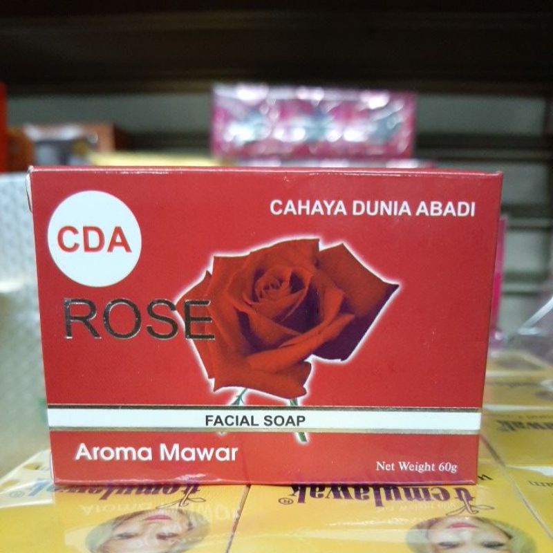 SABUN ROSE CDA BPOM KOTAK AROMA MAWAR