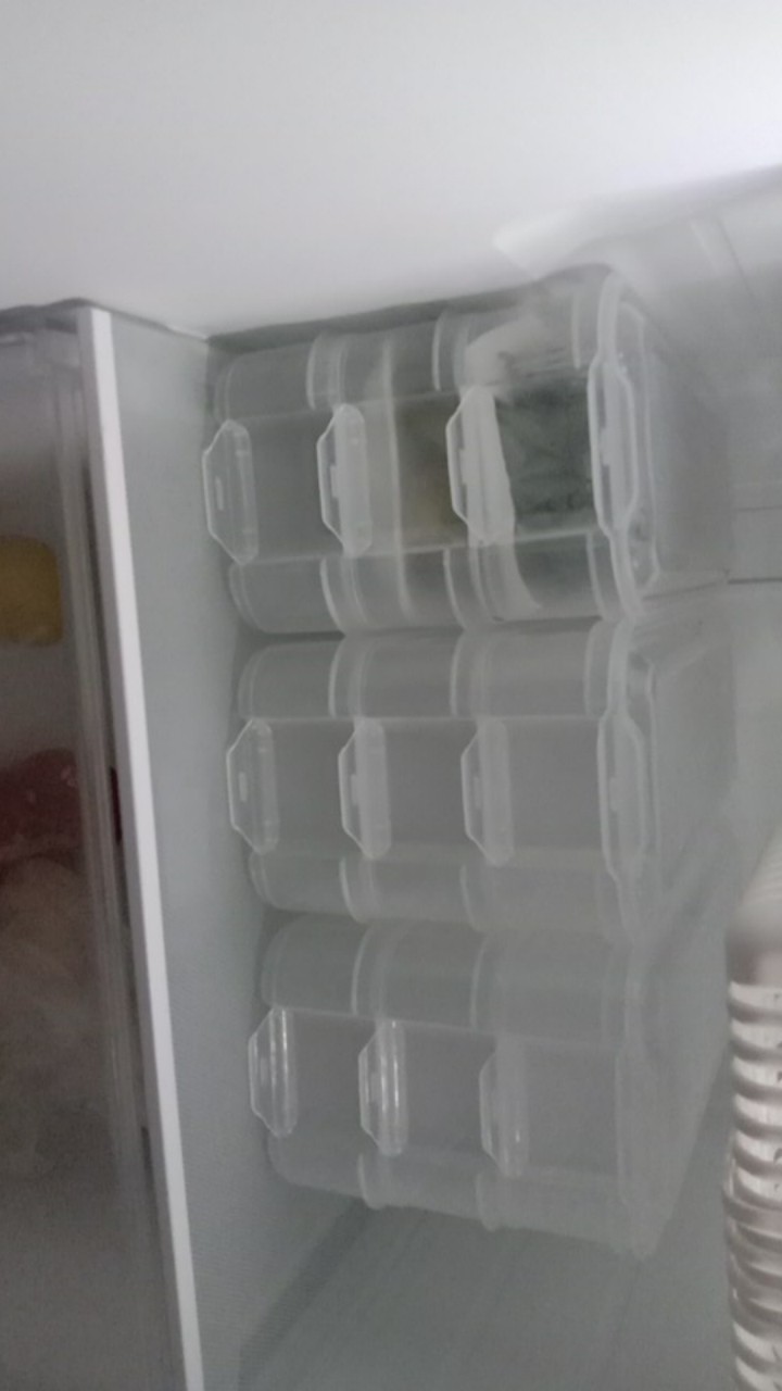 Elber Box Set Dapur Kulkas Kotak Penyimpanan Organizer Seafood Makanan Transparan Rak Penyimpanan