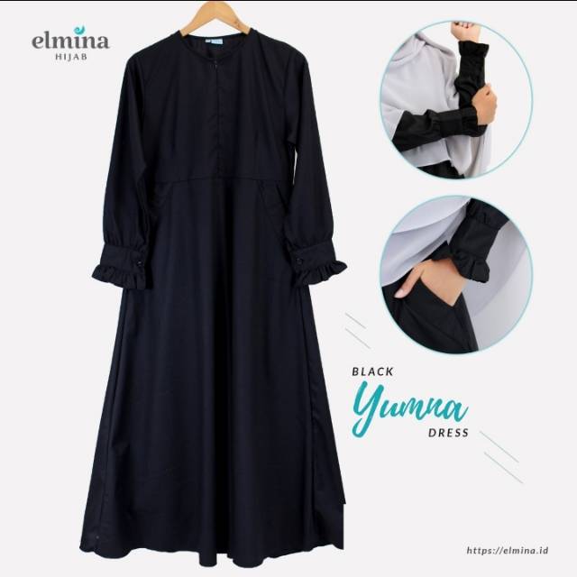 Gamis katun toyobo Yumna Dress