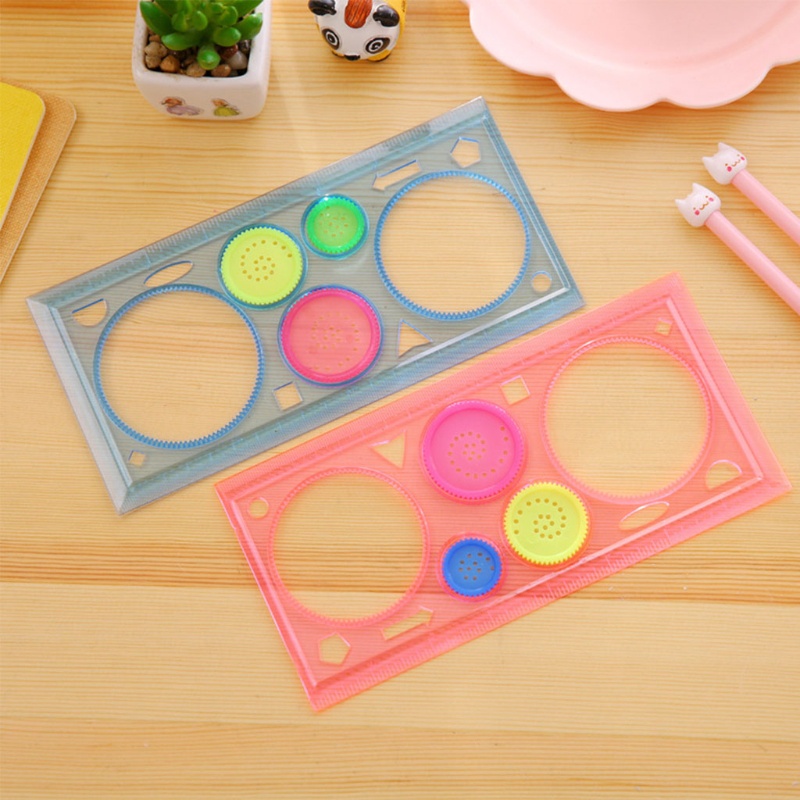 Mary Kids Drawing Practice Ruler Dengan Desain Hollow Untuk Anak Mainan Paud Bahan Plastik Untuk Mainan Gambar Kreatif Penggaris