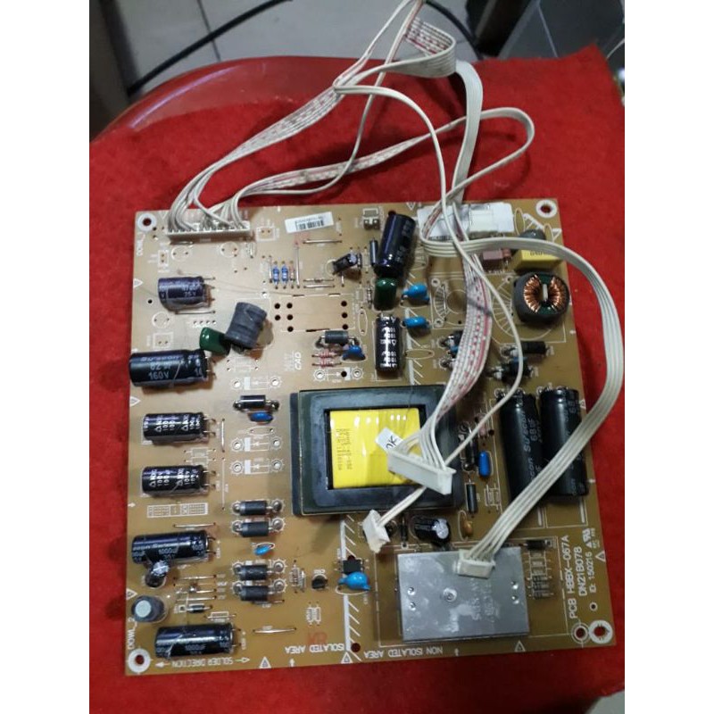 PLD40V853 POWER SUPPLY POLYTRON - REGULATOR POLYTRON PLD40V853 - MESIN TV LED POLYTRON PLD40V853