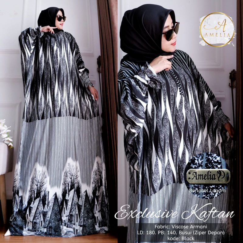 Exclusive Baju Daster Home Kaftan Batik Wanita Modern Jumbo Ld 180 Fabric Viscose Armani Zipper Depa