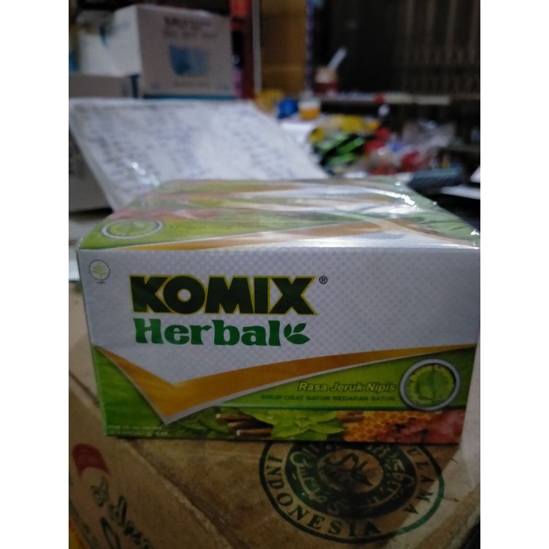 komix herbal per pack isi 6pcs.