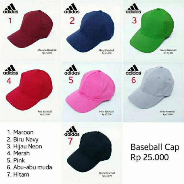  TOPI BASEBALL CAP POLOS PRIA COWOK CEWEK UNISEX MURAH 