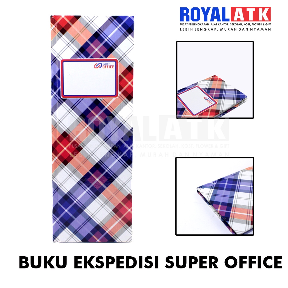 

Buku Ekspedisi Hardcover Folio Buku Expedisi 100lembar Super Office