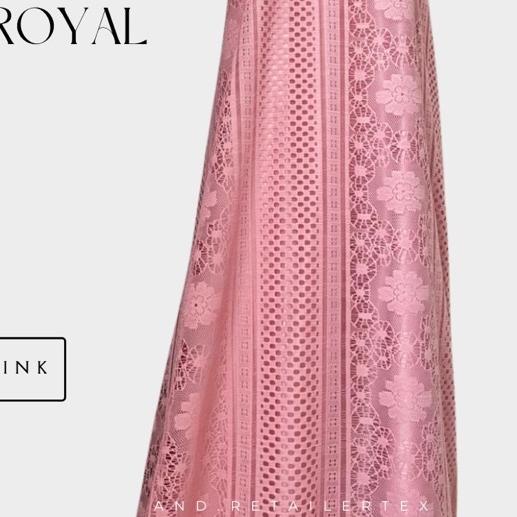 ☜ Kain Brokat Lace Vintage Royal Hitam Black dan Lilac ➭
