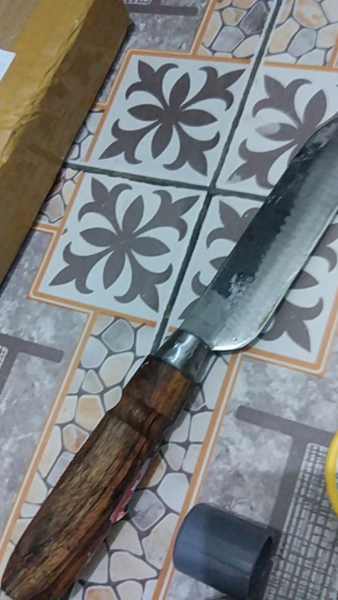 Pisau Dapur Baja Asli Cap Simok / Pisau Murah Baja Asli